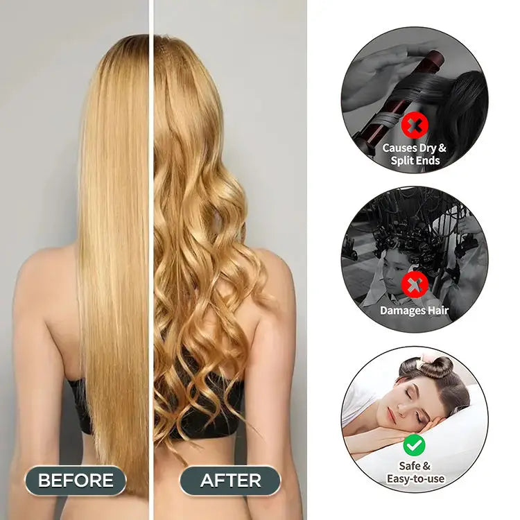 Heatless Curling Rod Set