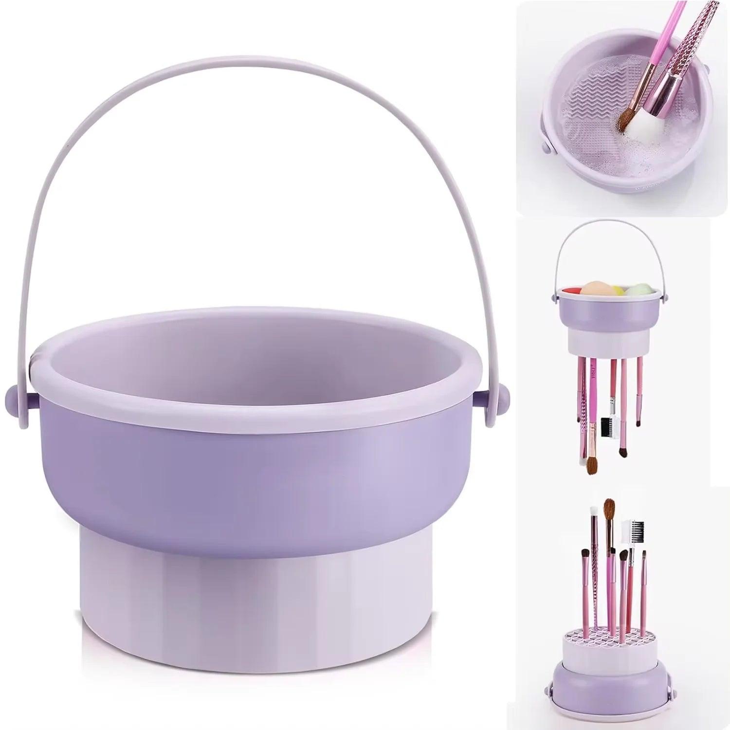 Makeup Brush Cleaning Bowl