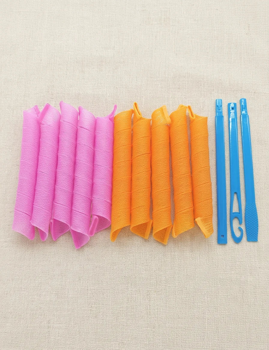 Heatless Spiral Hair Rollers