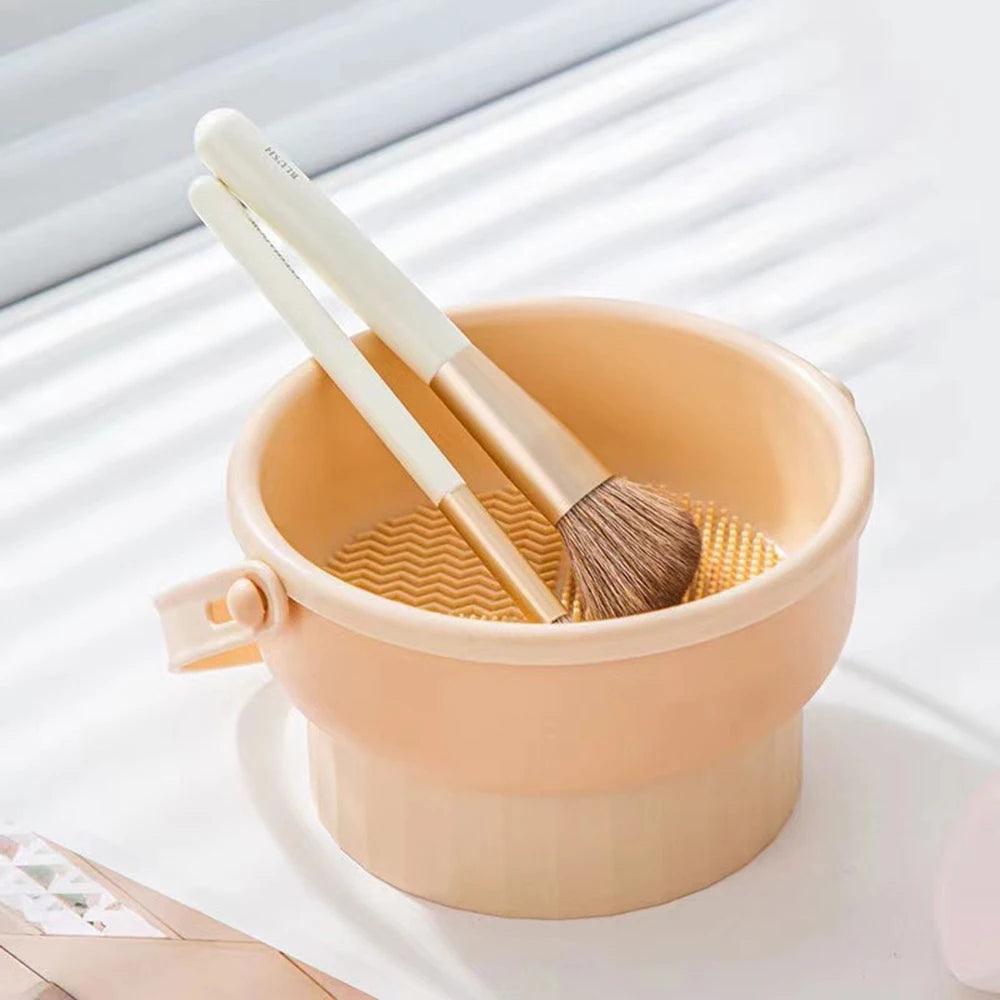 Makeup Brush Cleaning Bowl