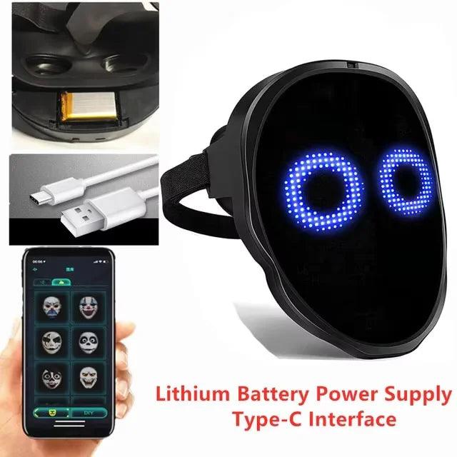 Led Mask with Bluetooth App