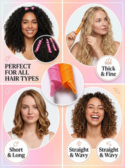Heatless Spiral Hair Rollers