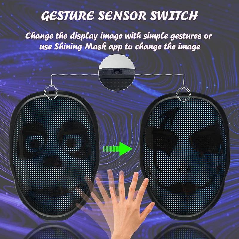 Led Mask with Bluetooth App