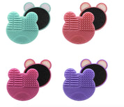 Makeup brush cleaning tool