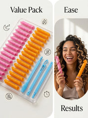 Heatless Spiral Hair Rollers